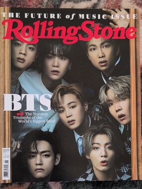 BTS Rolling Stone Magazine June 2021
